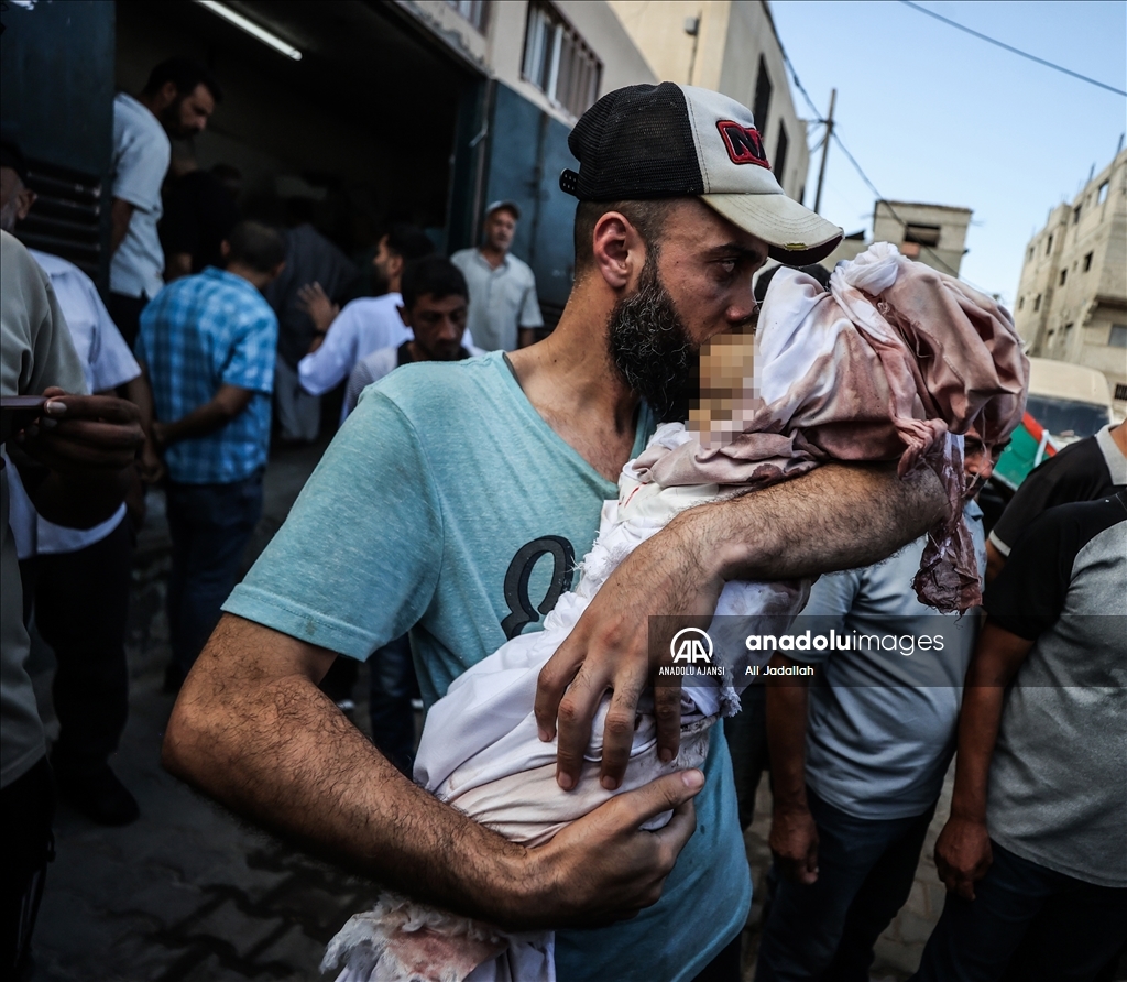 İsrail ordusunun Gazze Şeridi'ne yönelik saldırıları sürüyor