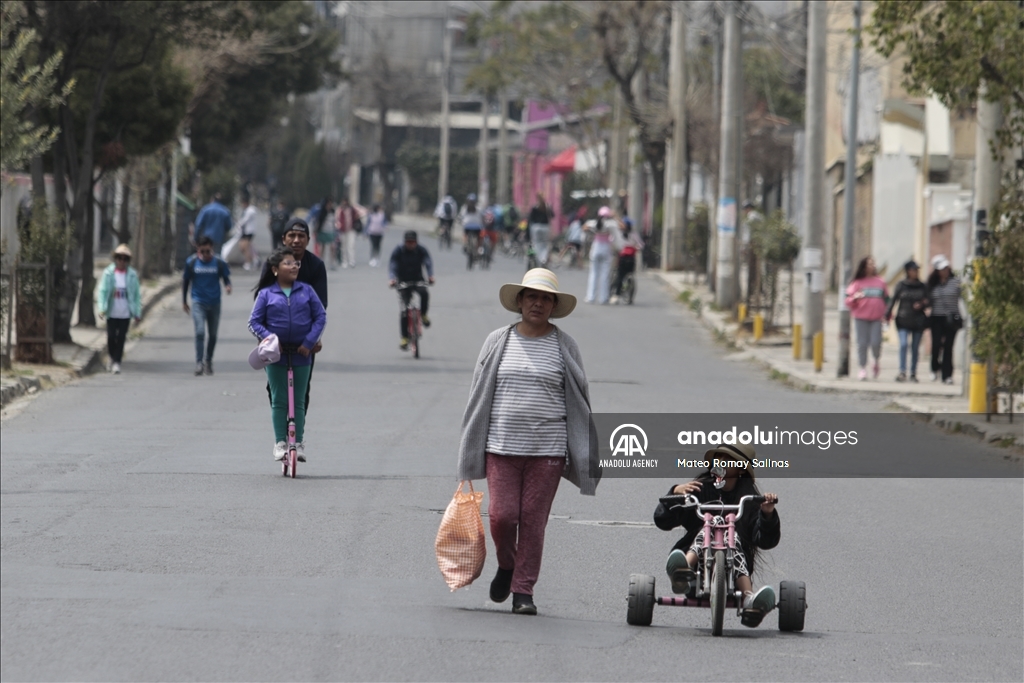 Pedestrian Day in Bolivia