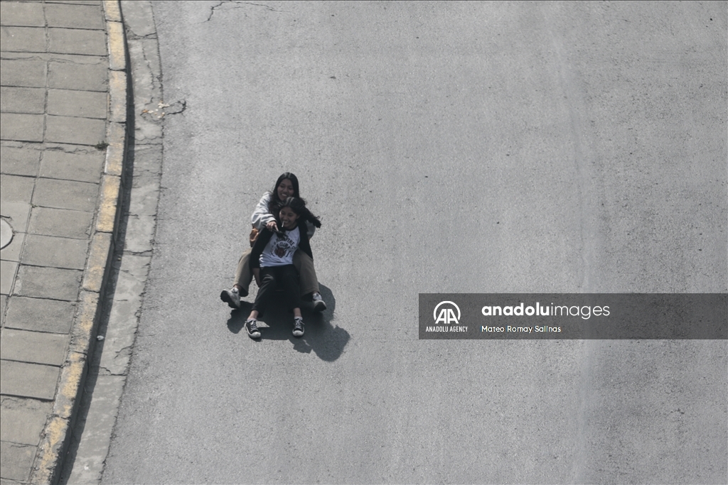 Pedestrian Day in Bolivia