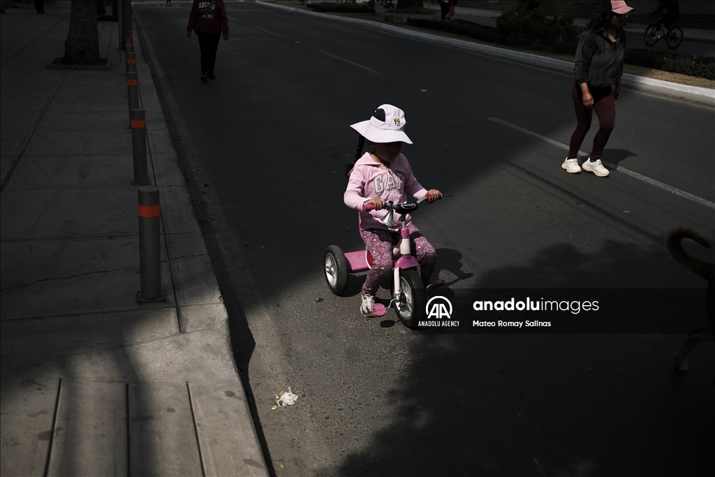 Pedestrian Day in Bolivia