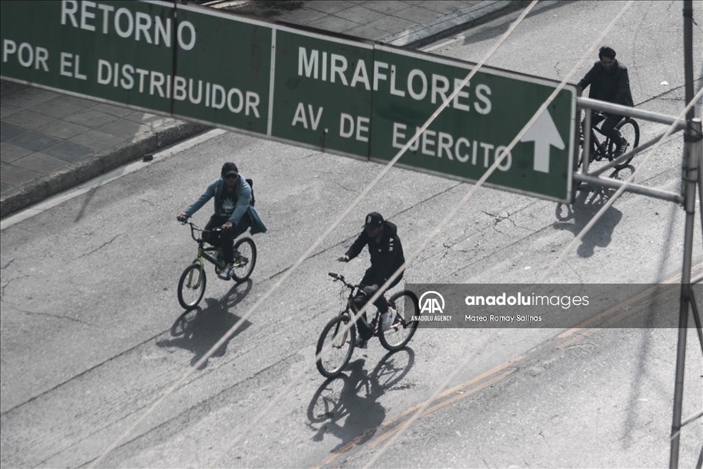 Pedestrian Day in Bolivia