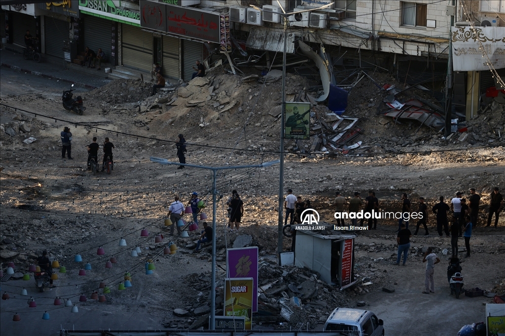 İsrail'in Batı Şeria'daki Cenin kentine yönelik kuşatma ve saldırıları devam ediyor