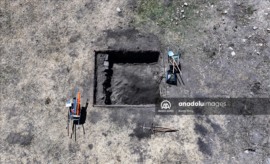 Expansion of the excavation area in the ancient city of Anavarza of Turkiye's Adana