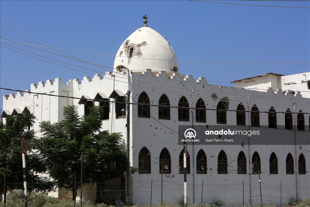 İsrail ordusunun saldırılarında Gazze Şeridi’nde birçok cami harabeye döndü