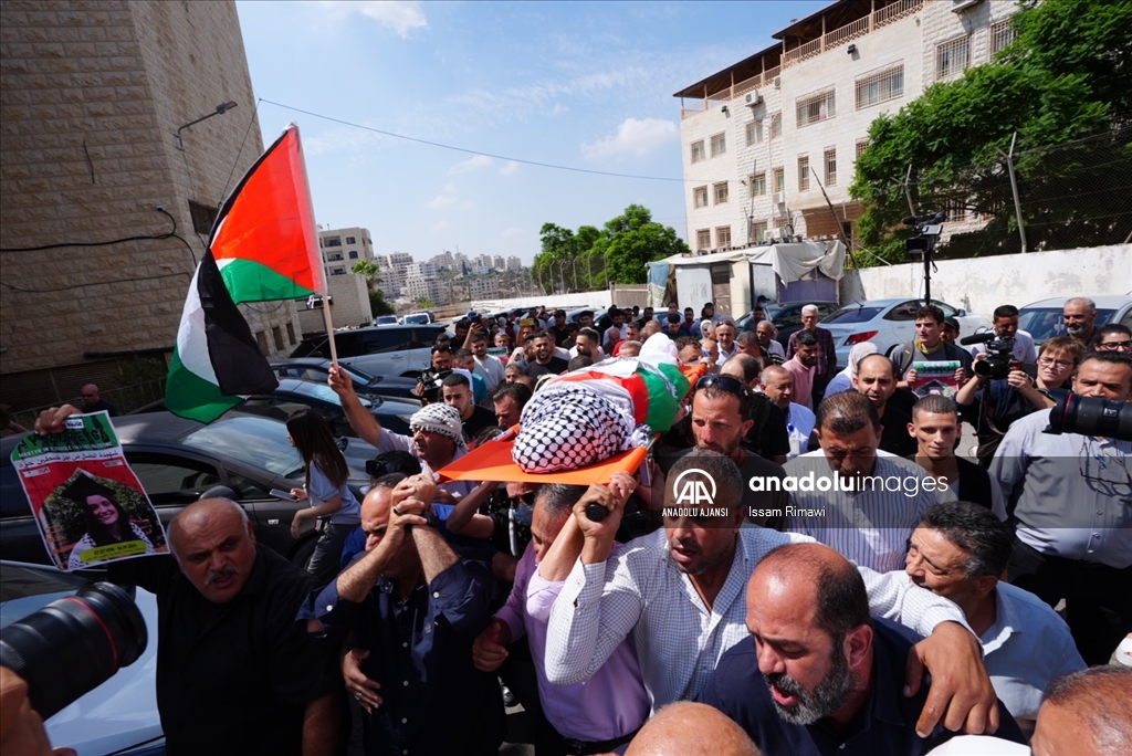 İsrail güçlerinin saldırısında hayatını kaybeden Ayşenur Ezgi Eygi için Nablus'ta tören düzenlendi