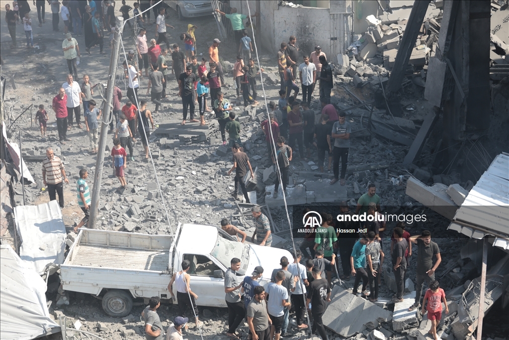 İsrail ordusunun Gazze Şeridi'ne yönelik saldırıları sürüyor
