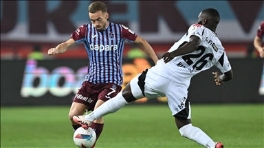 Trabzonspor ile Beşiktaş berabere kaldı