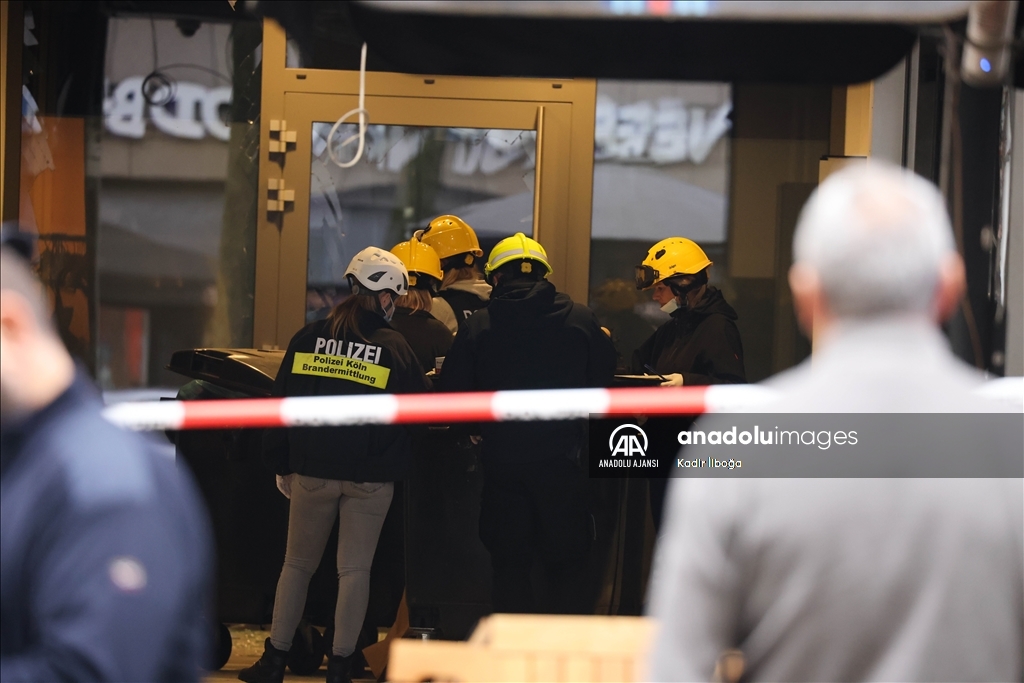 Almanya'nın Köln kentinde bir Türk'e ait eğlence mekanında patlama
