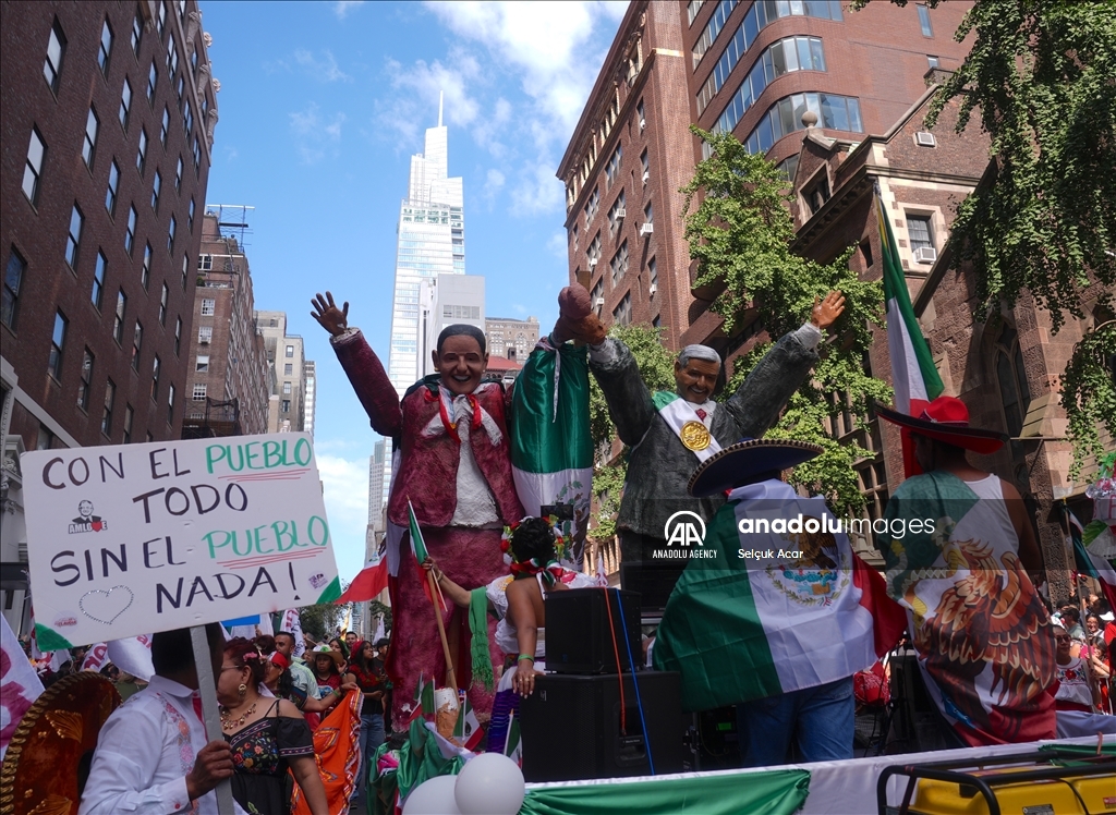 The Mexican Day Parade 2024 in New York