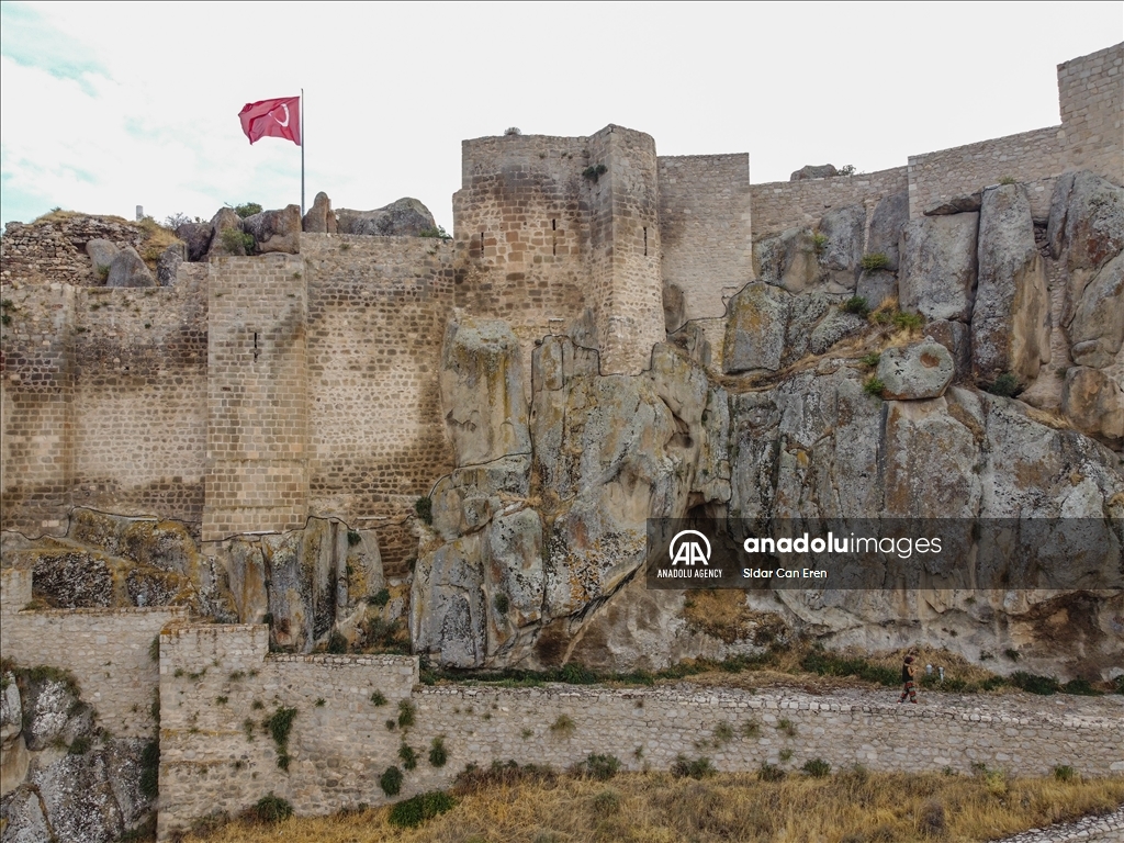 The allure of historic Pertek Castle in Turkiye's Tunceli is amplified by boat tours