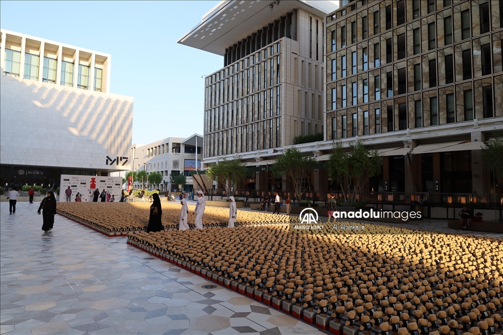 Thousands of teddy bears displayed in Qatar to commemorate children killed in Israel's attacks on Gaza