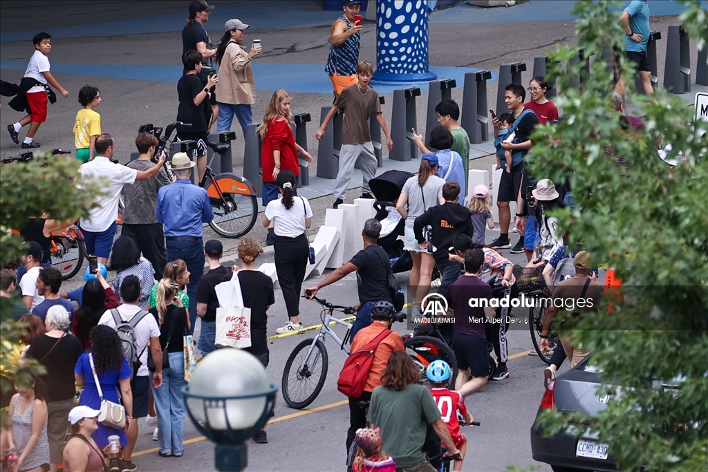 8000 Domino Taşı Toronto’da devrildi