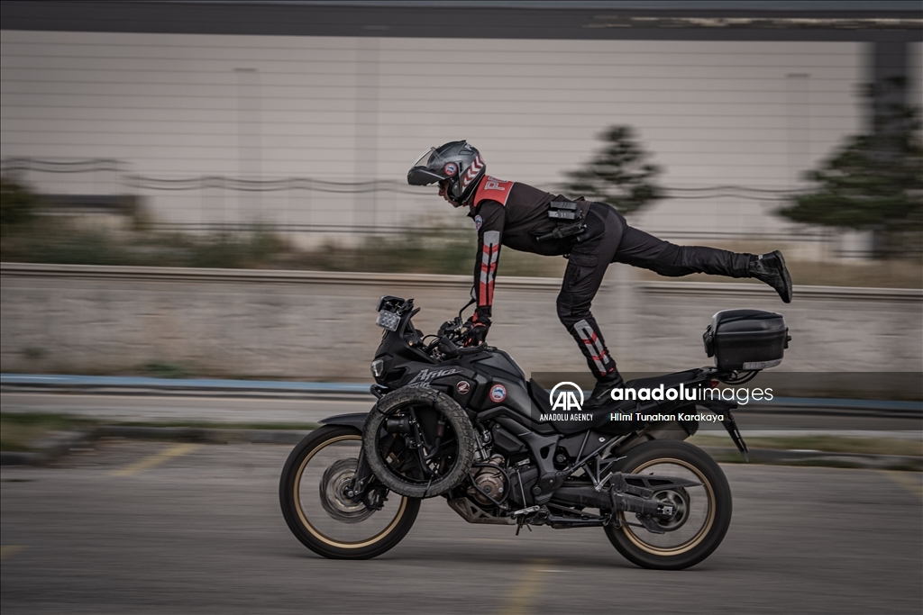 Мотополиция Турции проходит тренинг по быстрому реагированию на инциденты