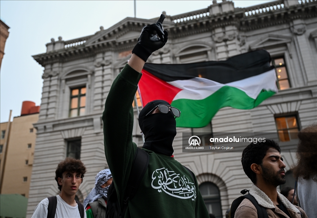 İsrail'in Gazze ve Lübnan'a yönelik saldırıları San Francisco'da protesto edildi