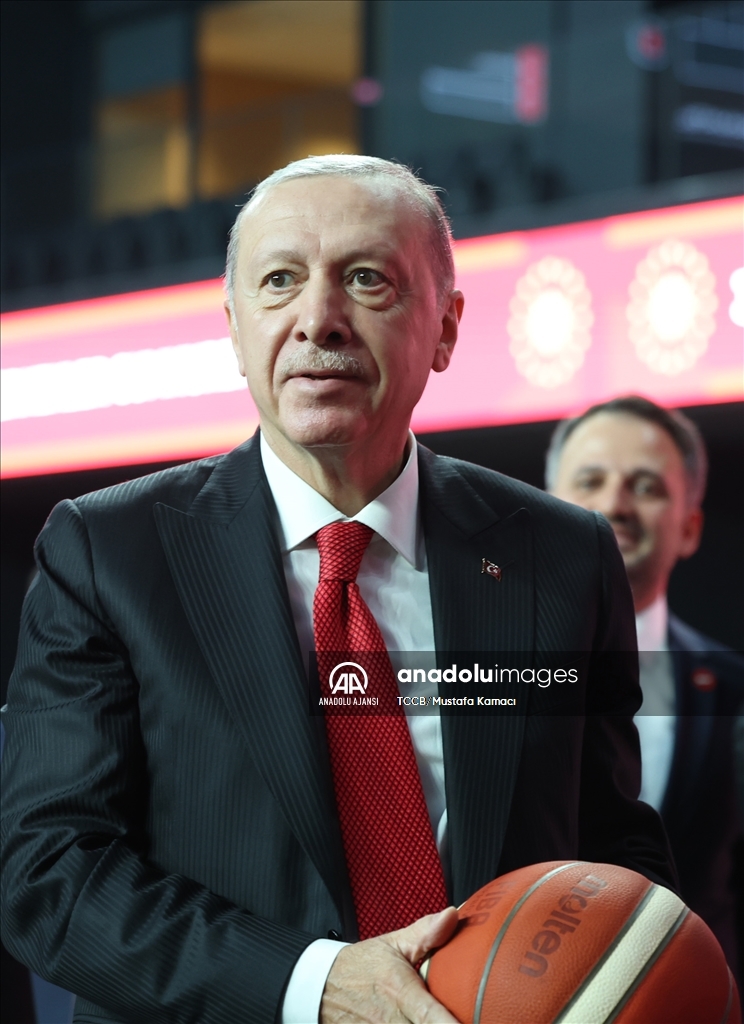 Cumhurbaşkanı Erdoğan, Basketbol Gelişim Merkezi'nin açılışını yaptı