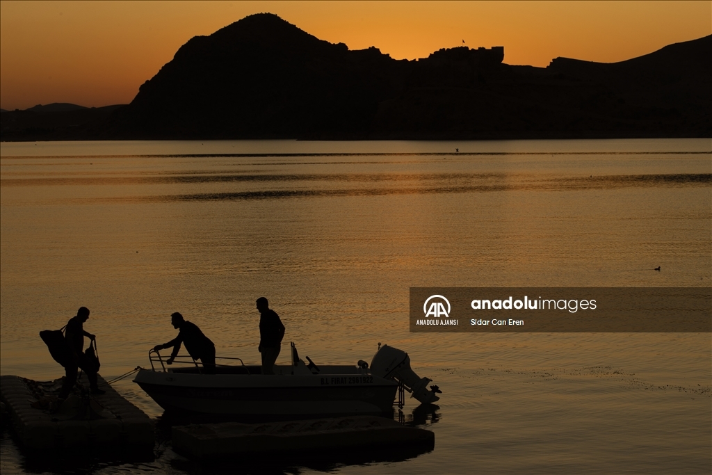 Tunceli'de gün batımı