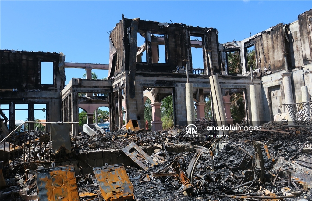 ABD’nin Florida eyaletini etkisi altın alan Helene Kasırgası ardında yıkım bıraktı