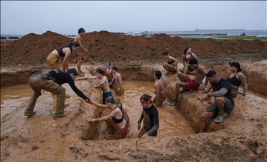 Экстремальные гонки Tough Mudder прошли в Пенсильвании