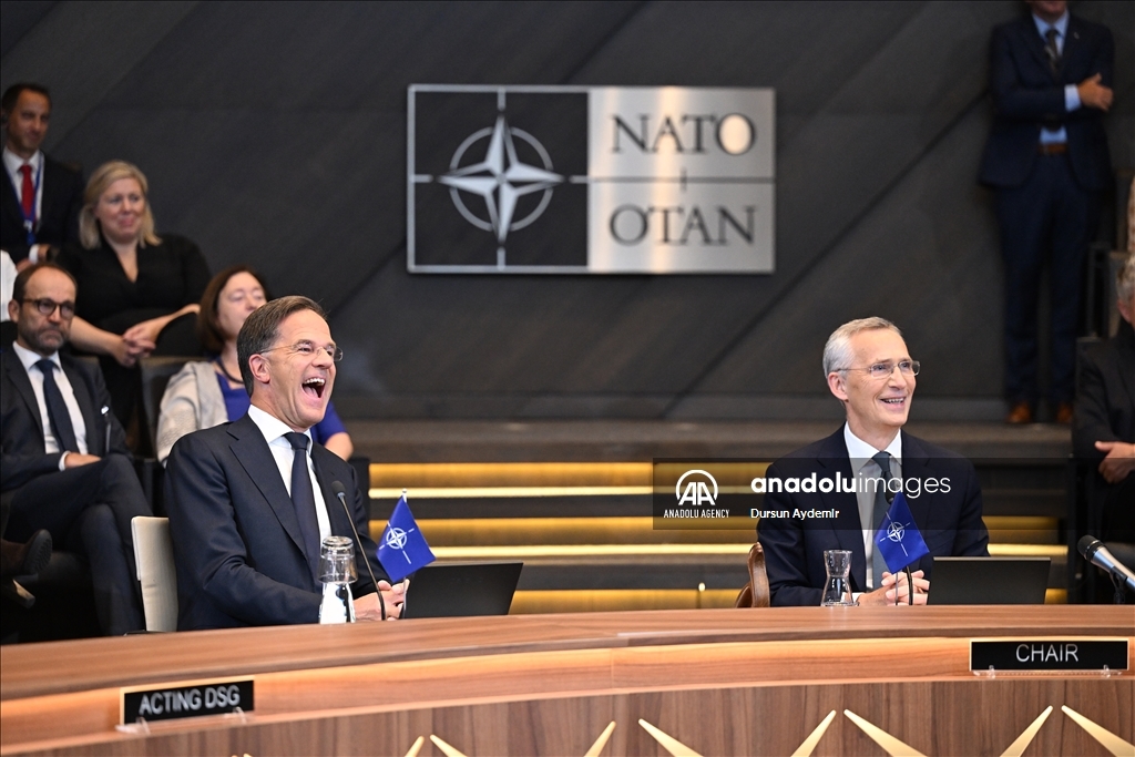 Mark Rutte takes over as NATO chief