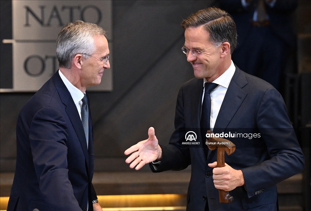 Mark Rutte takes over as NATO chief