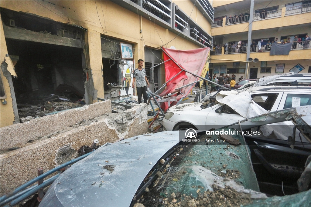 24 Palestinians killed in Israeli airstrikes on mosque, school sheltering displaced people in Gaza