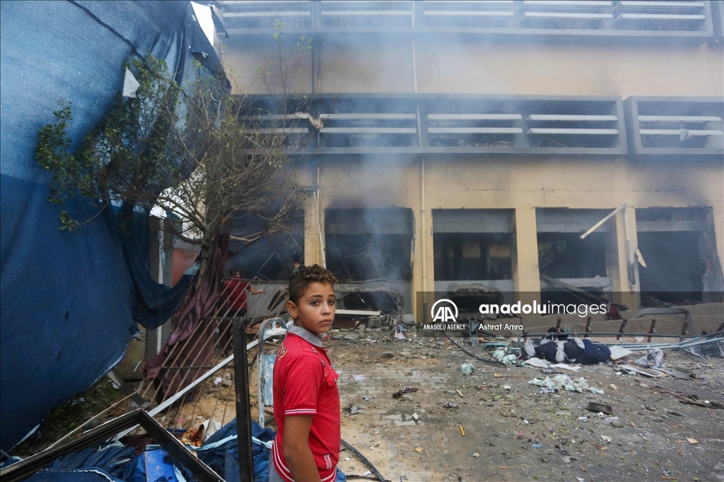 24 Palestinians killed in Israeli airstrikes on mosque, school sheltering displaced people in Gaza