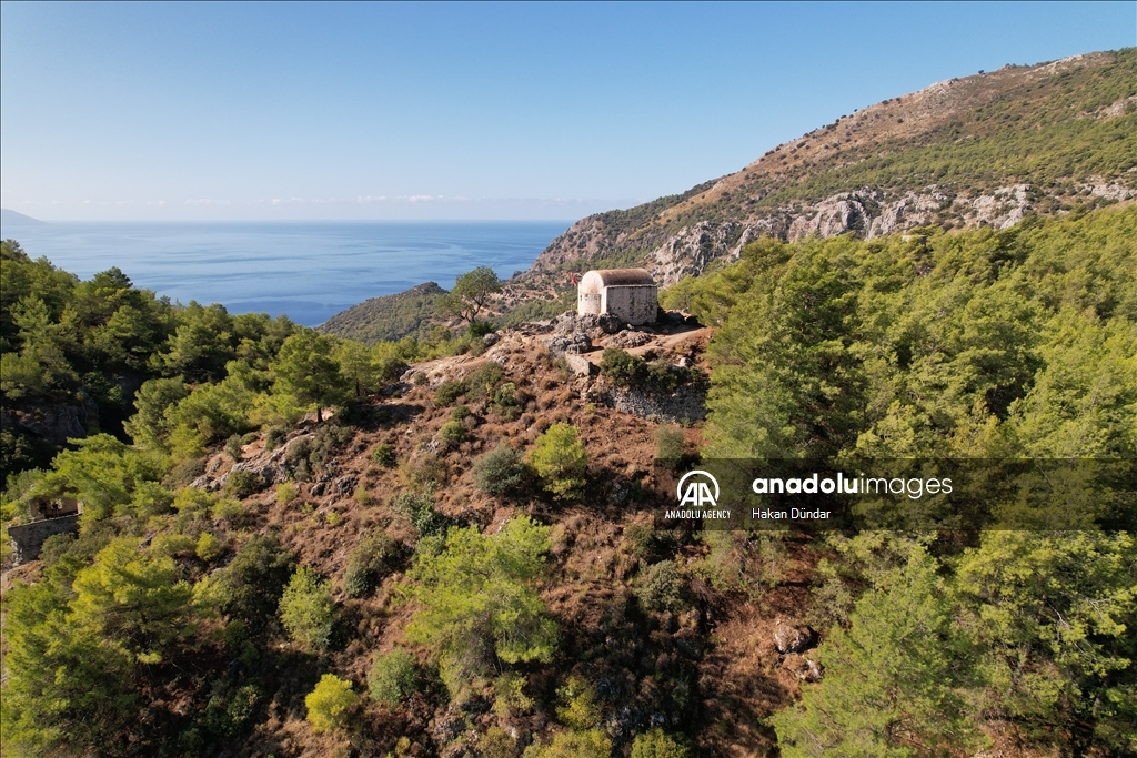 Ghost town in Turkiye's Mugla: Kayakoy 