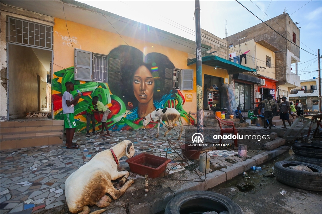Walls; The voice of young Senegalese artists