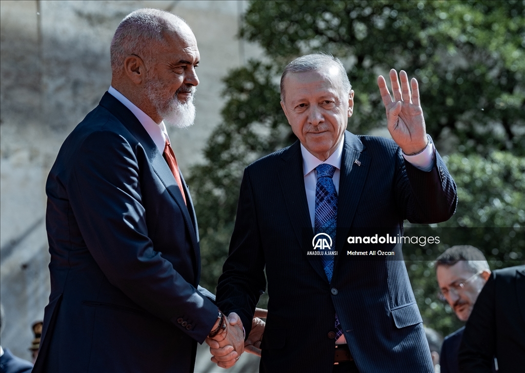 Cumhurbaşkanı Erdoğan, Arnavutluk Başbakanı Rama ile görüştü