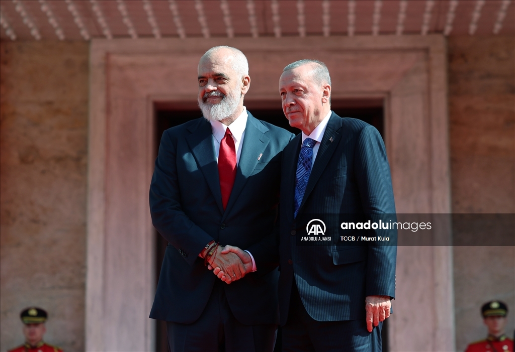 Cumhurbaşkanı Erdoğan, Arnavutluk Başbakanı Rama ile görüştü