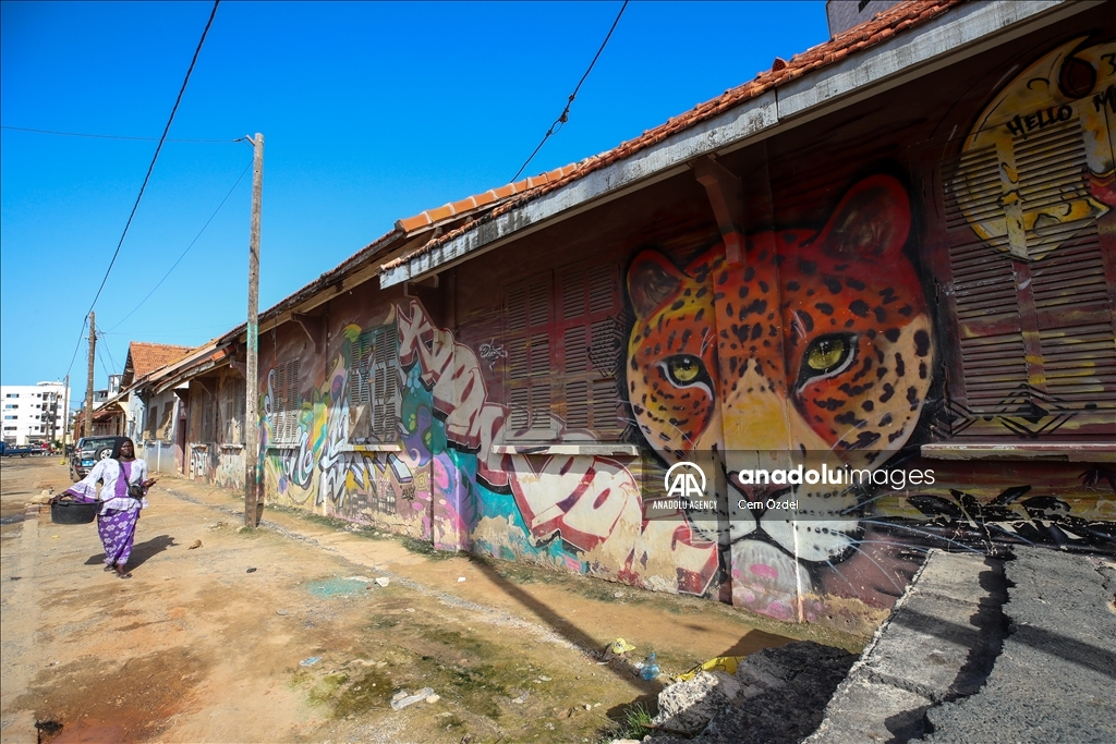 Walls; The voice of young Senegalese artists