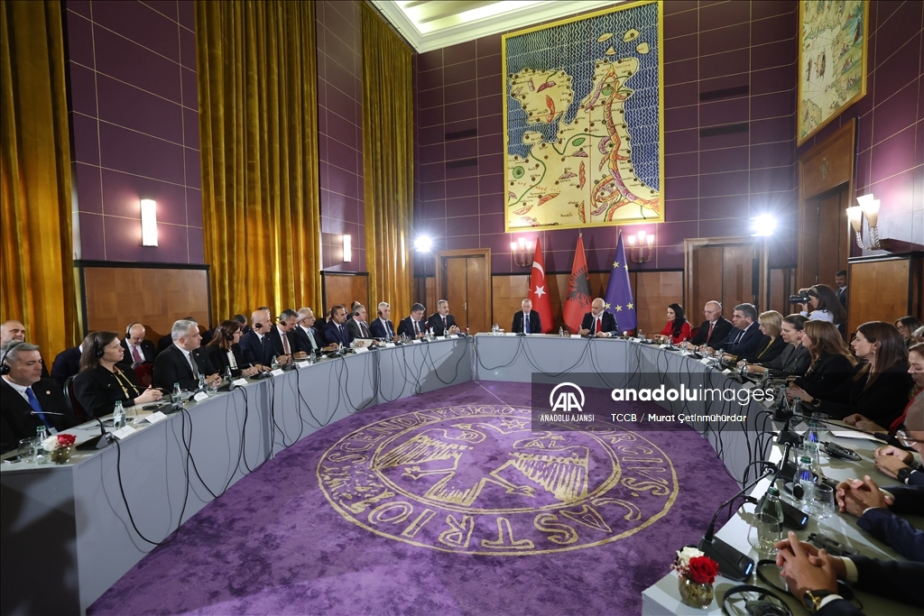 Cumhurbaşkanı Erdoğan, Arnavutluk'ta