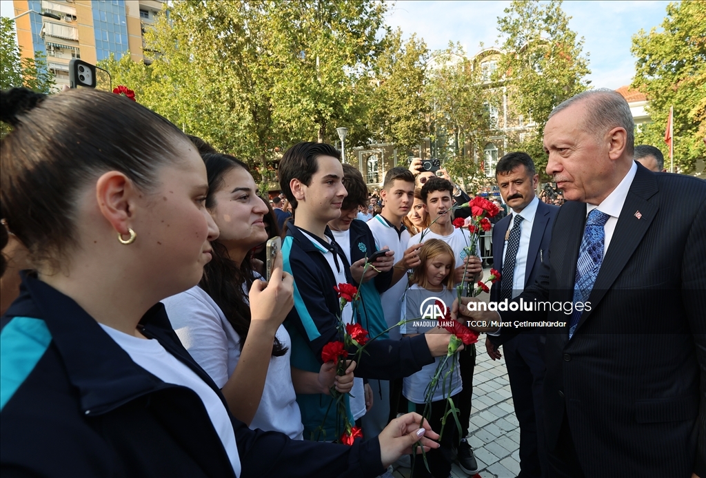 Cumhurbaşkanı Recep Tayyip Erdoğan, Arnavutluk'ta