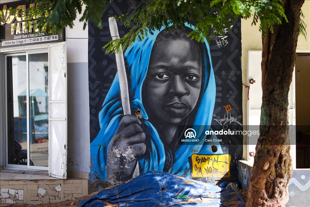 Walls; The voice of young Senegalese artists