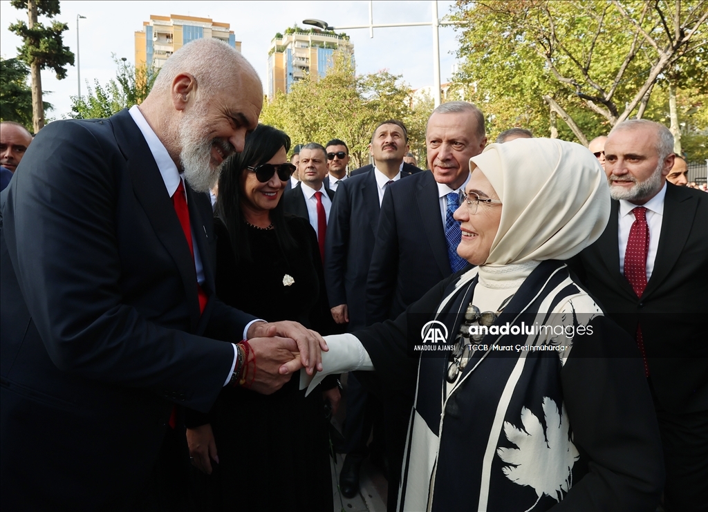Cumhurbaşkanı Recep Tayyip Erdoğan, Arnavutluk'ta
