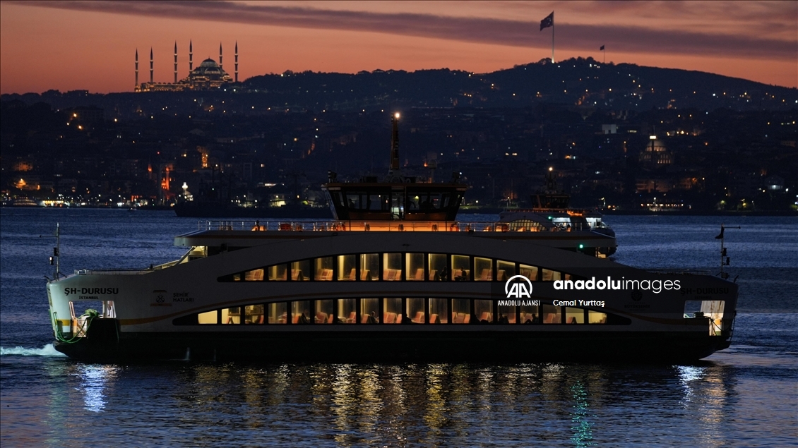 İstanbul'da gün doğumu
