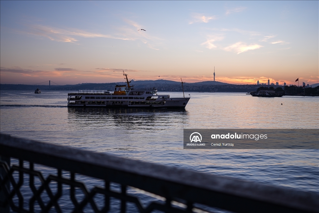 İstanbul'da gün doğumu