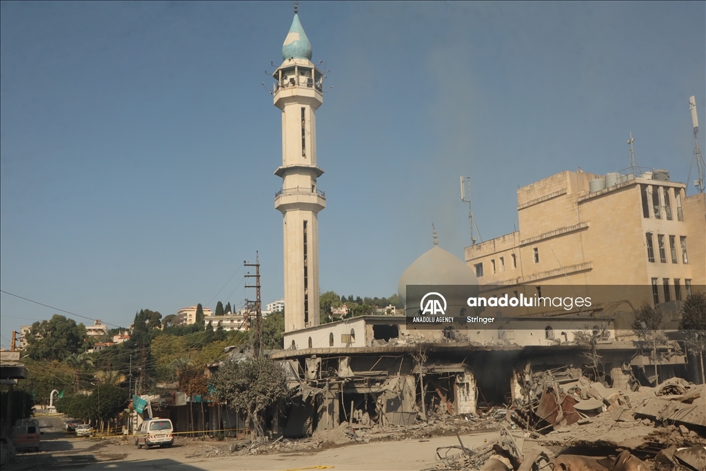 العدوان على لبنان.. الجيش الإسرائيلي يدمر مسجدين جنوبي البلاد