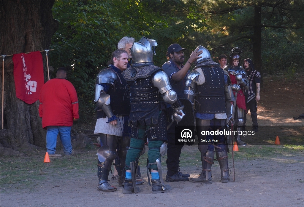 Central Park gladyatör dövüşlerine ev sahipliği yapıyor