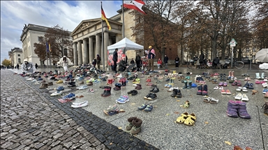 Names of over 17,000 Gazan children killed by Israel read aloud in Berlin