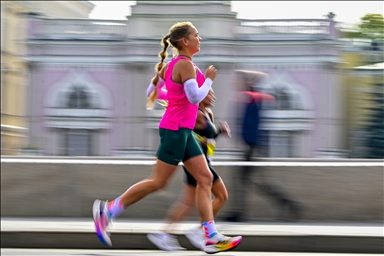 Russian capital host race as a part of the BRICS Marathon League