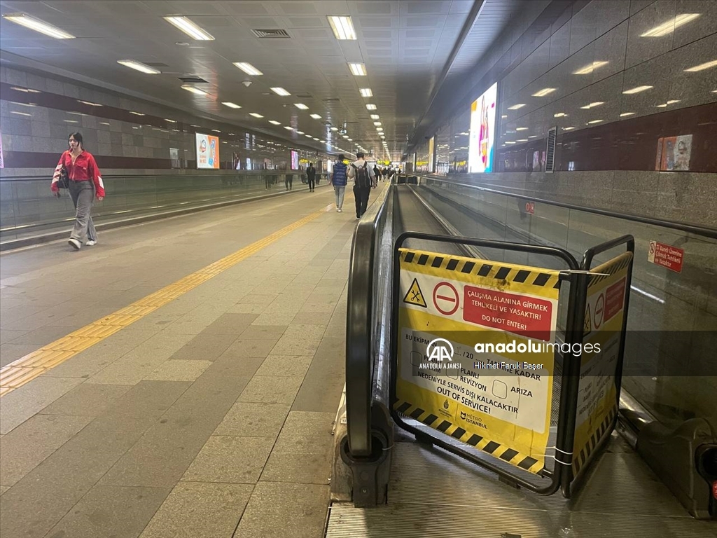 İstanbul'da raylı sistemlerde arızalı asansör ve yürüyen merdiven sorunu sürüyor