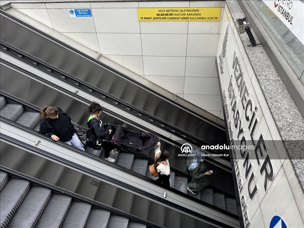 İstanbul'da raylı sistemlerde arızalı asansör ve yürüyen merdiven sorunu sürüyor