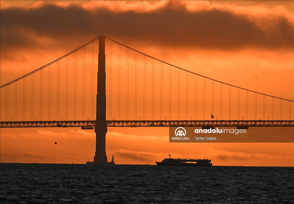 San Francisco'da gün batımı