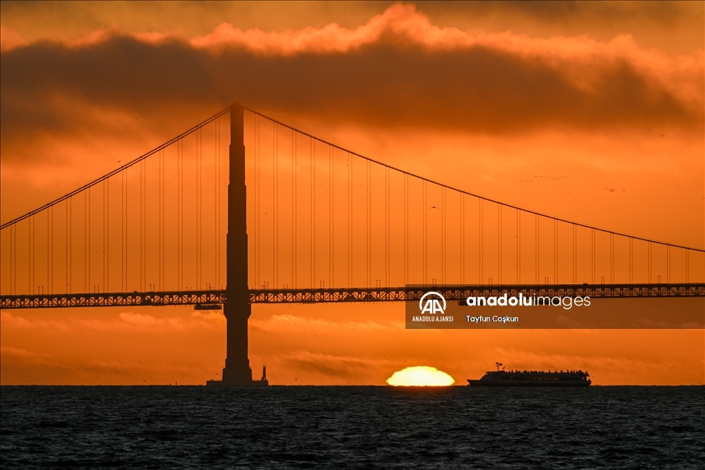 San Francisco'da gün batımı