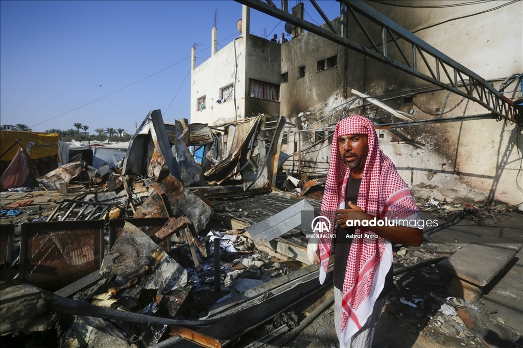 Svjedok žive lomače: Palestinci su živi spaljeni u izraelskom napadu na šatorski kamp u Gazi 