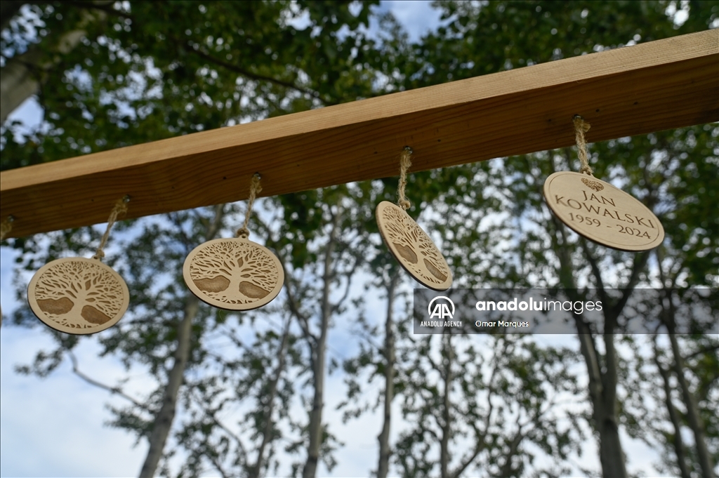 "Trees of Memory", the first fully ecological burial plot in Krakow