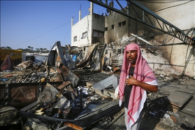 Svjedok žive lomače: Palestinci su živi spaljeni u izraelskom napadu na šatorski kamp u Gazi 