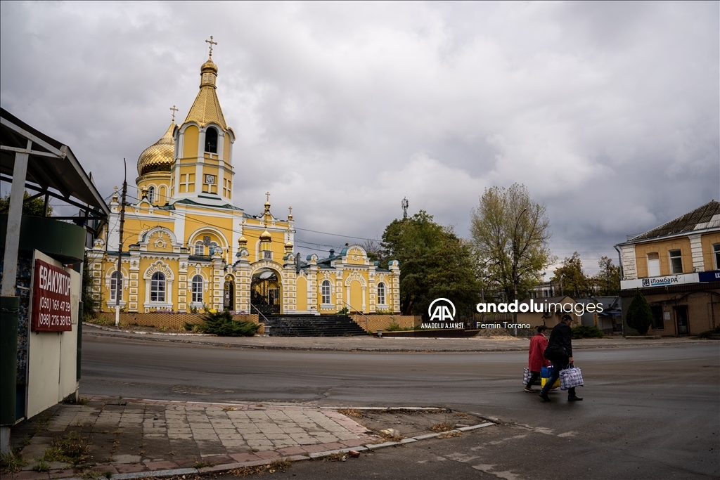 Kritik cephe kenti Kupyansk için zorunlu tahliye emri verildi