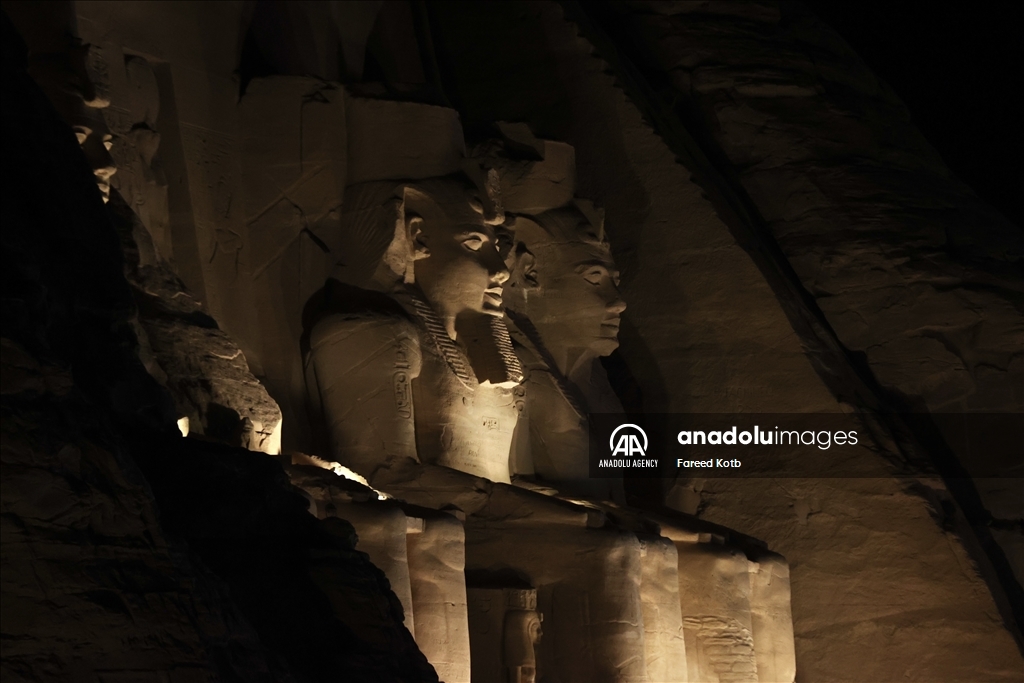 Sun 'rises' on Ramesses II statue in Egypt